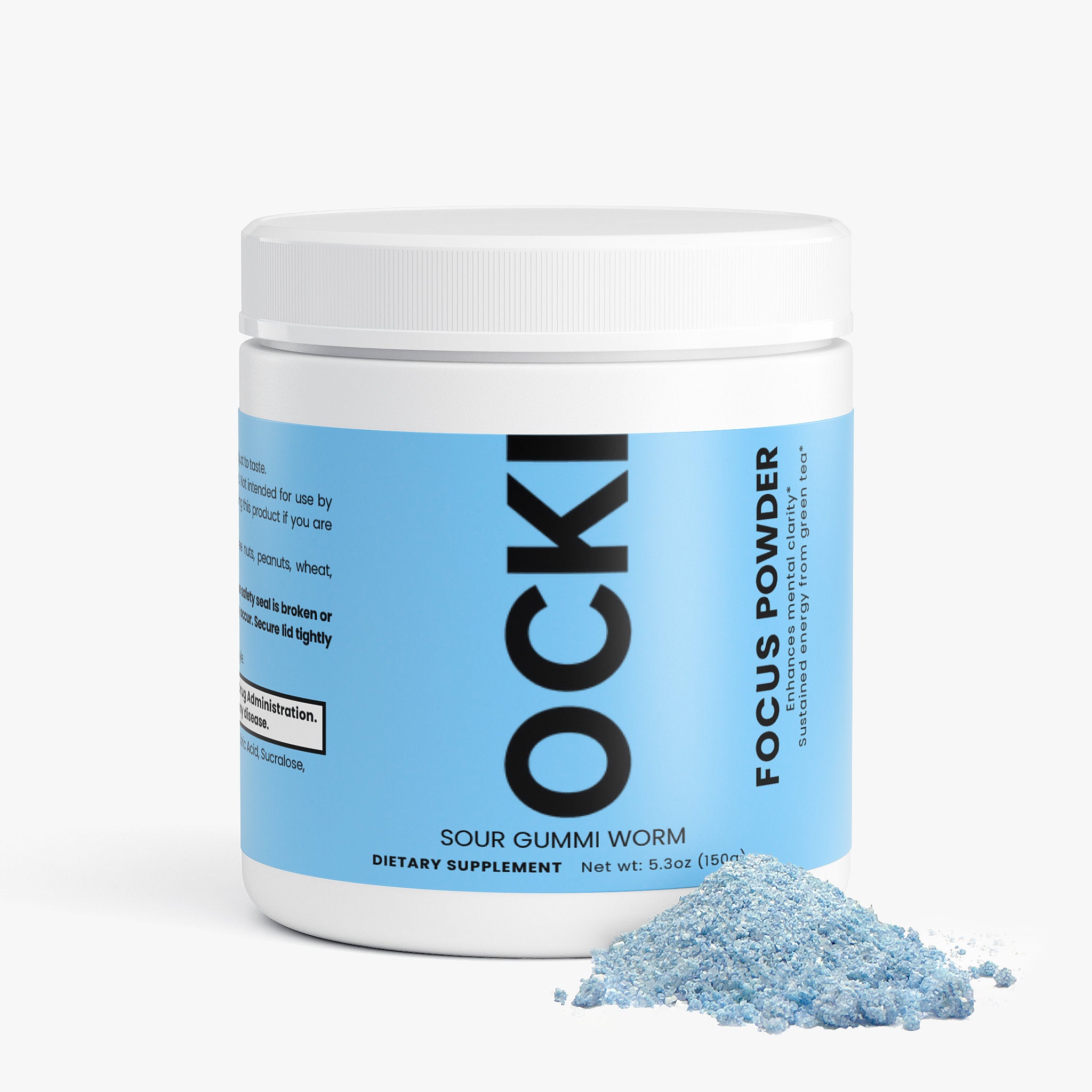 Focus Powder (Sour Gummi Worm)