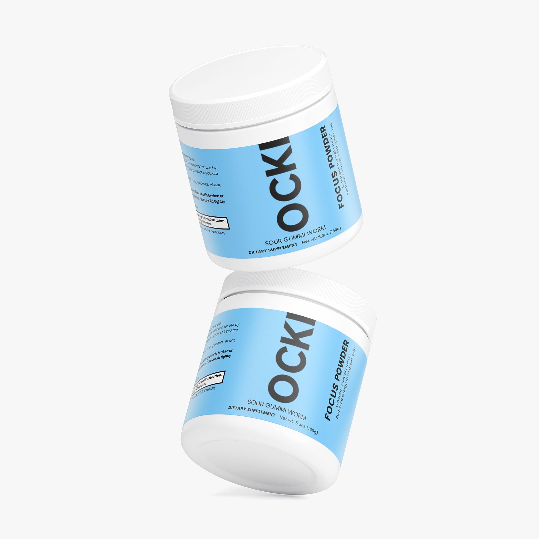 Focus Powder (Sour Gummi Worm)