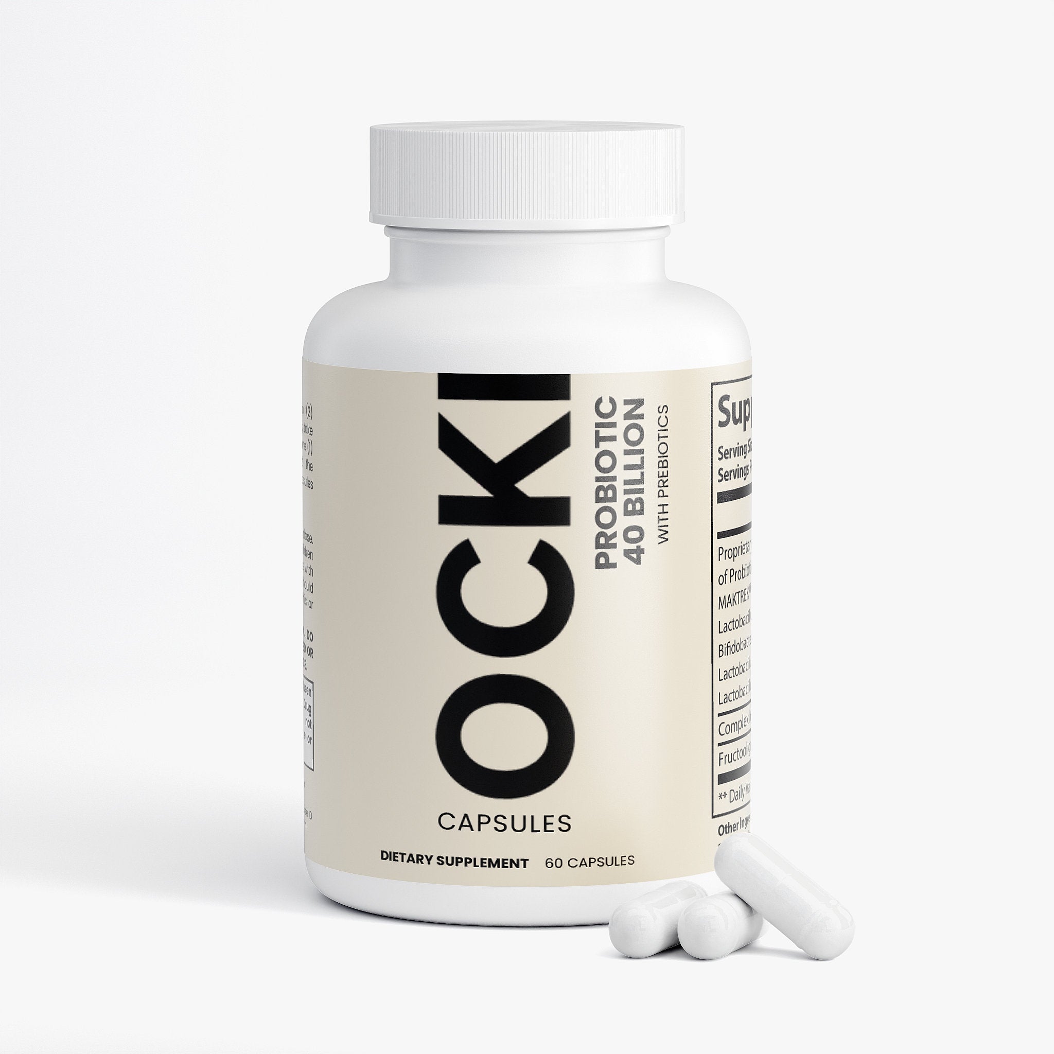 Probiotic 40 Billion with Prebiotics