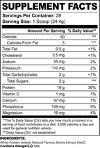 Pure3 100% Whey Protein Isolate (Vanilla)